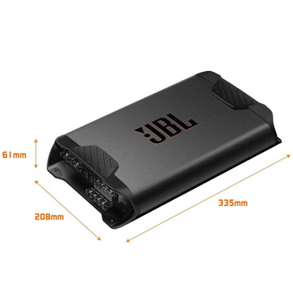 JBL Concert A704 4-Kanal Auto Endstufe Klasse AB 4x70W RMS
