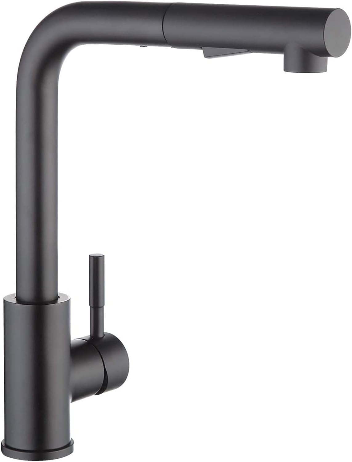 CECIPA X203B Küchenarmatur - Hochdruck Ausziehbar Schwarz. Armatur zur Wasserversorgung und Reinigung in der Küche.