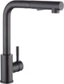 CECIPA X203B Küchenarmatur - Hochdruck Ausziehbar Schwarz. Armatur zur Wasserversorgung und Reinigung in der Küche.
