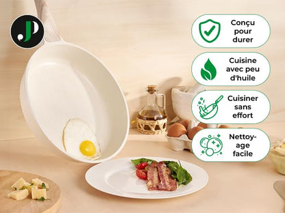 JUST PERFECTO Induktions Topfset – 21-teilig PTFE/PFOA-frei Kochgeschirr