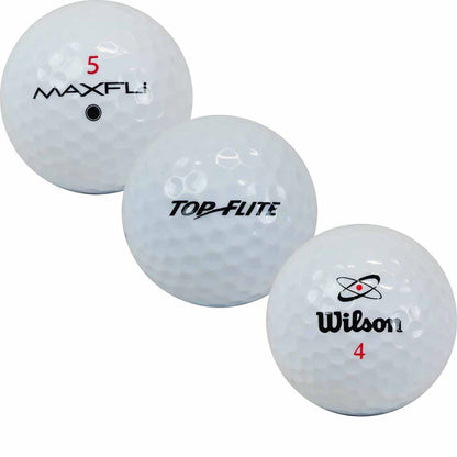 LBC Sports Lakeballs Mix 100 Golfbälle AAA/AA im Netzbeutel