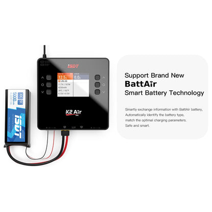 ISDT K2 Air Bluetooth Lipo Ladegerät – Zweikanal AC/DC