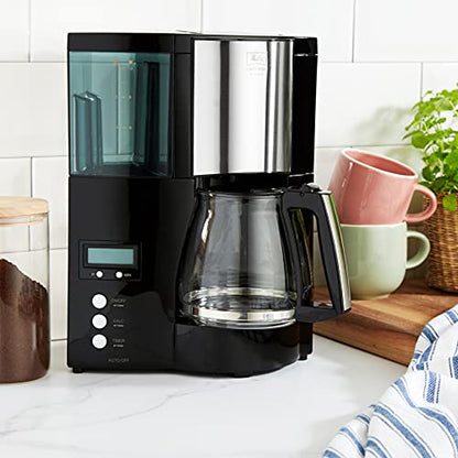Melitta Optima Timer Filterkaffeemaschine 8 Tassen - Schwarz