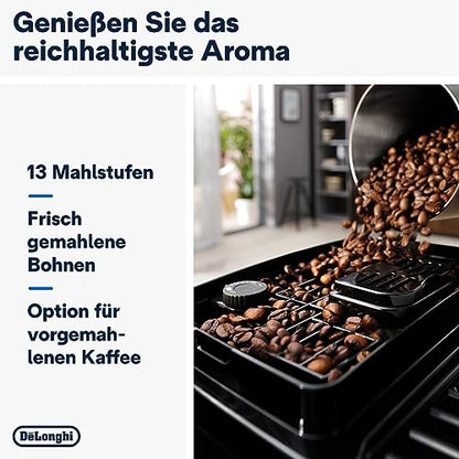 De’Longhi Magnifica Start Perfetto Kaffeevollautomat - Schwarz-Grau