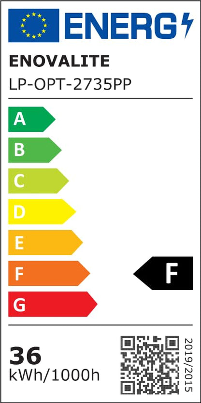 ENOVALITE LED Panel 62x62cm Deckenleuchte – 36W 4000K
