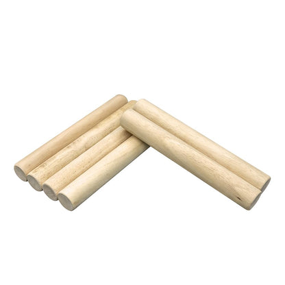 Carromco Wikingerschach Original Kubb Set aus Gummibaumholz