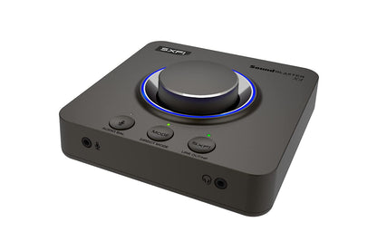 Creative Sound Blaster X4 externe 7.1 USB-Soundkarte mit Super X-Fi für PC und Mac