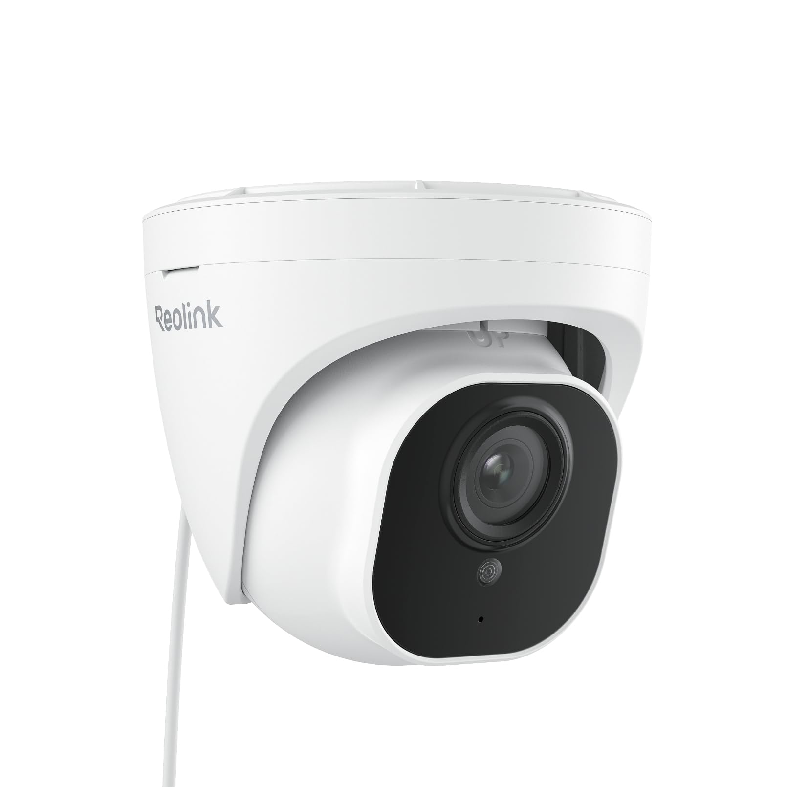 Reolink RLC-820A 4K PoE IP Überwachungskamera Outdoor (Personen/Auto): Weiße Dome-Kamera zur intelligenten 4K Überwachung.