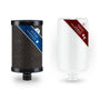 Alb Filter Fusion Ersatzkartuschen Set – ohne Protect Pads. Weiße zylindrische Kartuschen filtern Schadstoffe aus Leitungswasser im Alb Filter Fusion System.