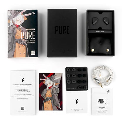 TRUTHEAR Pure Hybrid In-Ear Ohrhörer – 3.5mm Kabel