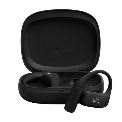 JBL Endurance Zone kabellose Open-Ear Sport-Kopfhörer Schwarz/Grau mit Ohrbügel-Design