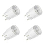 Shelly Plug S MTR Gen3 Smart Plug Matter Weiss - 4er Pack, weißer Kompaktstecker. Für Matter-Gerätesteuerung m. Strommessung.