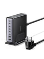UGREEN USB C Ladegerät 200W GaN 8-Port Desktop Ladestation mit 6 USB-C- und 2 USB-A-Anschlüssen