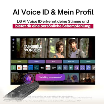 LG OLED55C5ELB 55 Zoll 4K OLED evo AI Smart TV