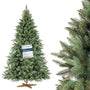 FAIRYTREES Nordmanntanne Premium Künstlicher Weihnachtsbaum - 180 cm. Grüner, konischer Nadelbaum zur festlichen Weihnachtsdekoration.
