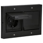 Gira TX 44 Doppel-Steckdose & Abdeckrahmen - Anthrazit. Für 2 Schuko-Stecker. IP44 für Feuchtraum & Outdoor.