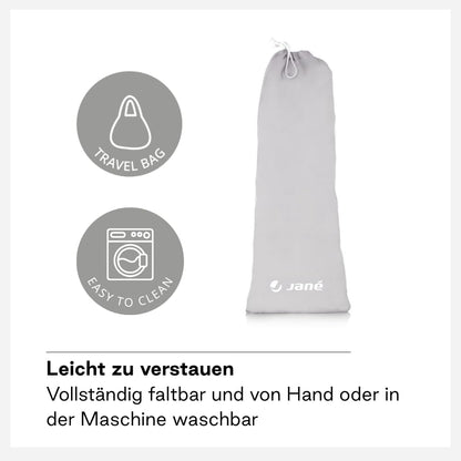 Jané Bed Rails Basic Kinderbettgitter 140 cm, klappbar, Grau
