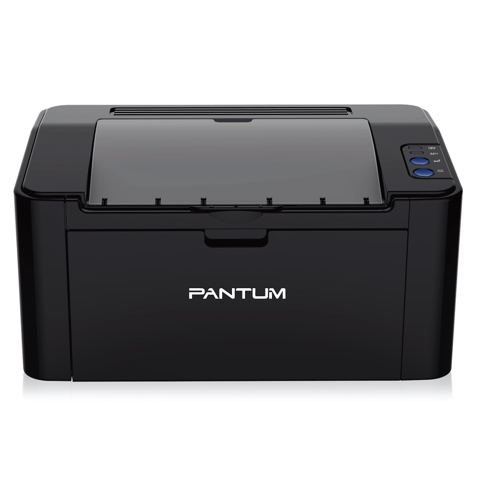 PANTUM P2502W Laserdrucker – Schwarz Weiss und WLAN. Kompaktes, schwarzes Gerät für schnellen Monochrom-Dokumentendruck via WLAN.
