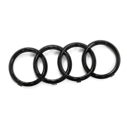 Audi Kühlergrill Ringe Black Edition Emblem schwarz 82A071801