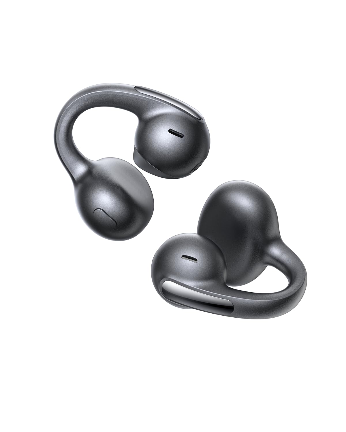 Baseus MC1 Pro Open-Ear-Kopfhörer mit Bluetooth 6.0, Schwarz, Ohrclip-Design