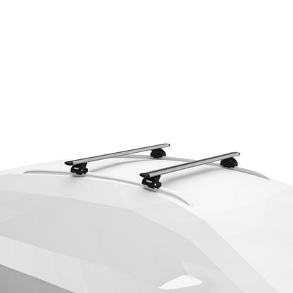 Thule Evo Flush Rail Dachträger-Fuss-Set 4er-Pack Schwarz