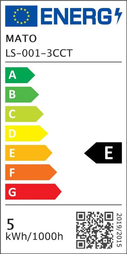 MATO Aufbauspot LED 6er Set Weiss flach schwenkbar Ø80mm