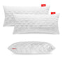Softimi Kopfkissen 50x90 cm im 2er Set, antiallergisch, einstellbar, gesteppte Oberfläche