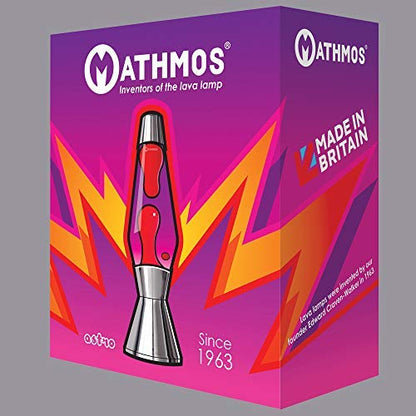 Mathmos Astro Dekorative Lavalampe Das Original - Violett/Rot