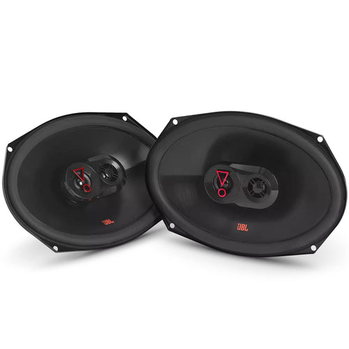 JBL Stage3 9637F 3-Wege Auto Lautsprecher Set - 6x9 Zoll, schwarze ovale Lautsprecher zur Audio-Wiedergabe im Auto.