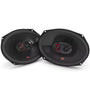 JBL Stage3 9637F 3-Wege Auto Lautsprecher Set - 6x9 Zoll, schwarze ovale Lautsprecher zur Audio-Wiedergabe im Auto.