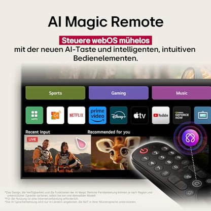 LG OLED55C5ELB 55 Zoll 4K OLED evo AI Smart TV