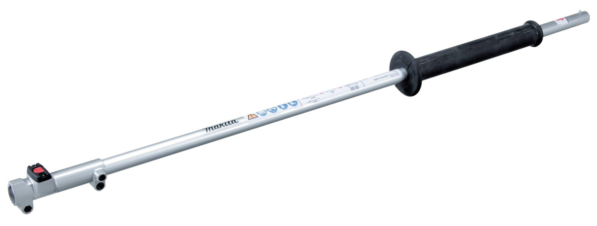 Makita LE400MP Schaftverlängerung 100 cm (191E24-8). Lange, zylindrische, schwarze Metallstange zur Reichweitenverlängerung von Makita Aufsätzen.