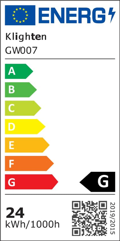 Klighten 24W LED Aussenleuchte Wand schwenkbar - Anthrazit