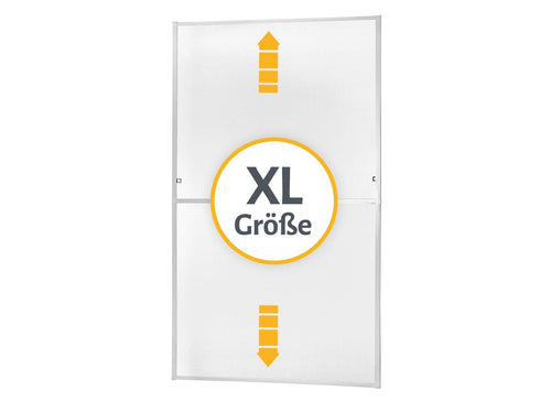 empasa MASTER SLIM XL Fliegengitter Selbstbausatz: Rechteckiger Bausatz mit Aluminiumprofilen. Bietet Insektenschutz für Öffnungen bis 130x220cm.