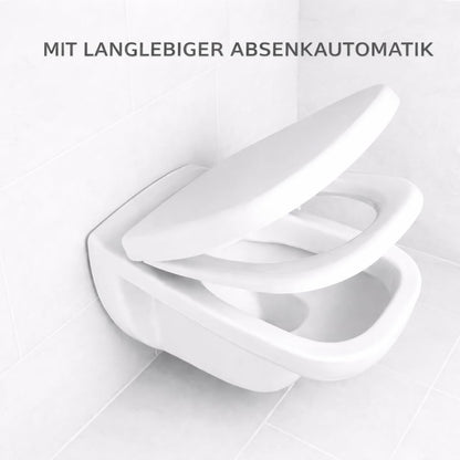 Bullseat WC-Sitz für Duravit D-Code mit Softclose, abnehmbar
