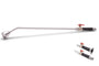 schlauchmeister 24 GRK/S 800 Profi Giessstab Gartenbrause Aluminium mit Brausekopf und Kugelhahn