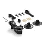 Insta360 Motorrad-Bundle Zubehör-Set – für Ace Pro / X3 / GO 3:Schwarze Montagekits für sichere Actioncam-Aufnahmen am Motorrad.