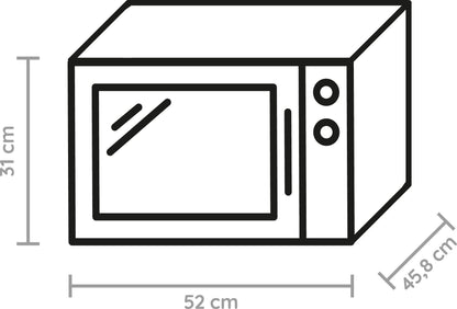 Bauknecht MWA 49 SL Mikrowellen-Backofen mit Dampfgarfunktion, 25 l