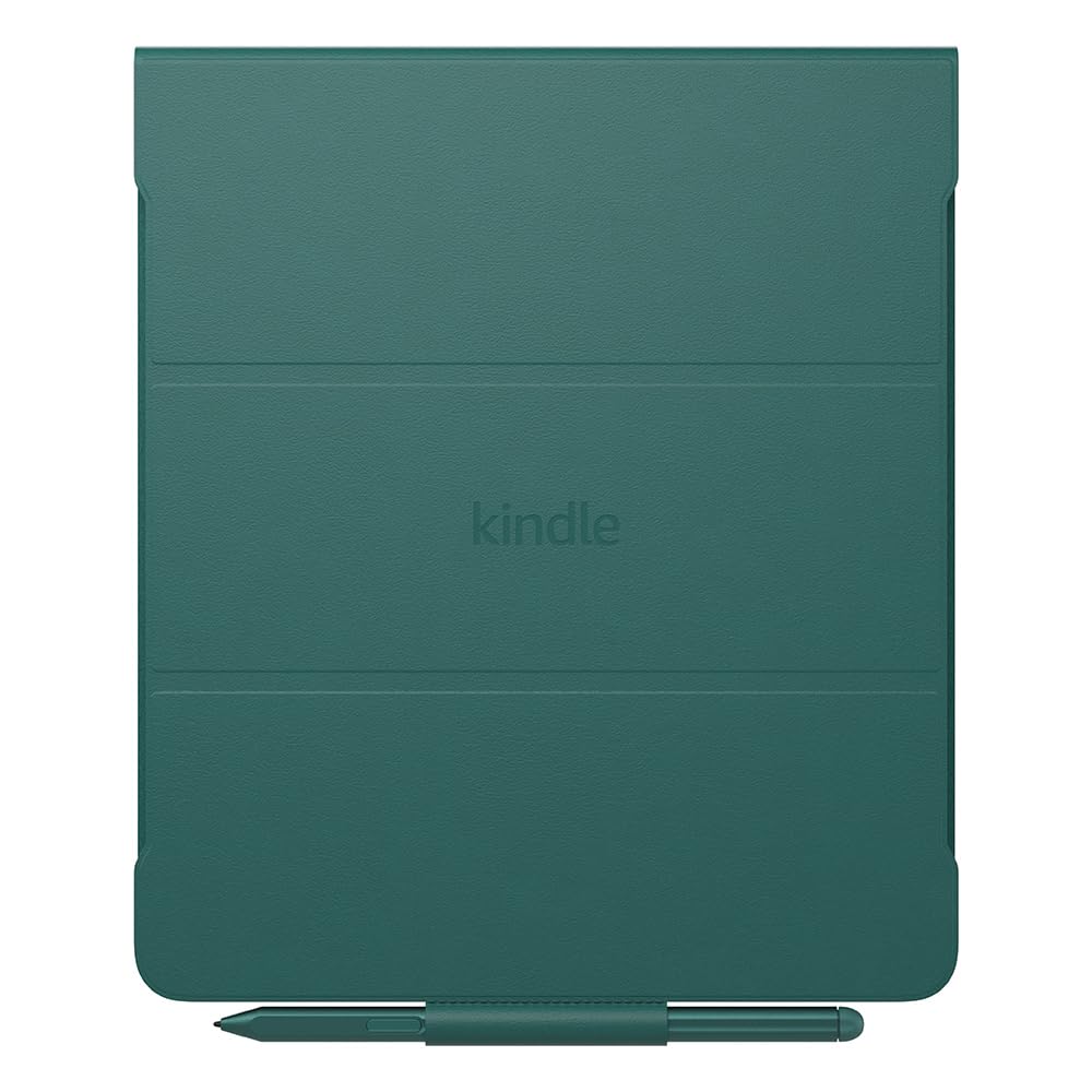 Amazon Kindle Scribe Klapphülle – Schlank, Magnetisch, Pflanzenbasiert. Schützende Foliohülle. Schützt Kindle Scribe, bietet Standfunktion.