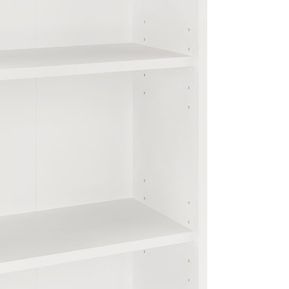 KOMTO Lumo Standregal – 80cm breit, weiss, 6 Ebenen