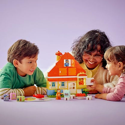 LEGO DUPLO Bluey Familienhaus Lernspielzeug - mit Memory-Spiel - 10459