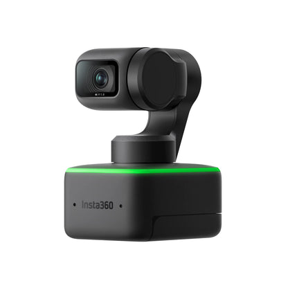 Insta360 Link PTZ 4K Webcam mit KI-Tracking und 1/2"-Sensor, schwarz. Für 4K-Video und KI-gesteuertes PTZ.