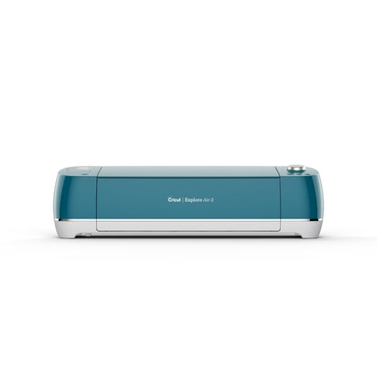 Cricut Explore Air 2 Smarte Bastelmaschine, Pfauenblau, limitiert – Schneidemaschine für Karton, Vinyl und Stoff