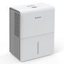 Newentor Luftentfeuchter 25L/24h für 80m², 295W, mit Ablaufschlauch und abnehmbarem Filter
