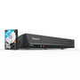 Reolink RLN8-410 4K PoE NVR Rekorder, 8 Kanäle mit 2 TB Festplatte – 8 PoE-Ports zur Videoüberwachung