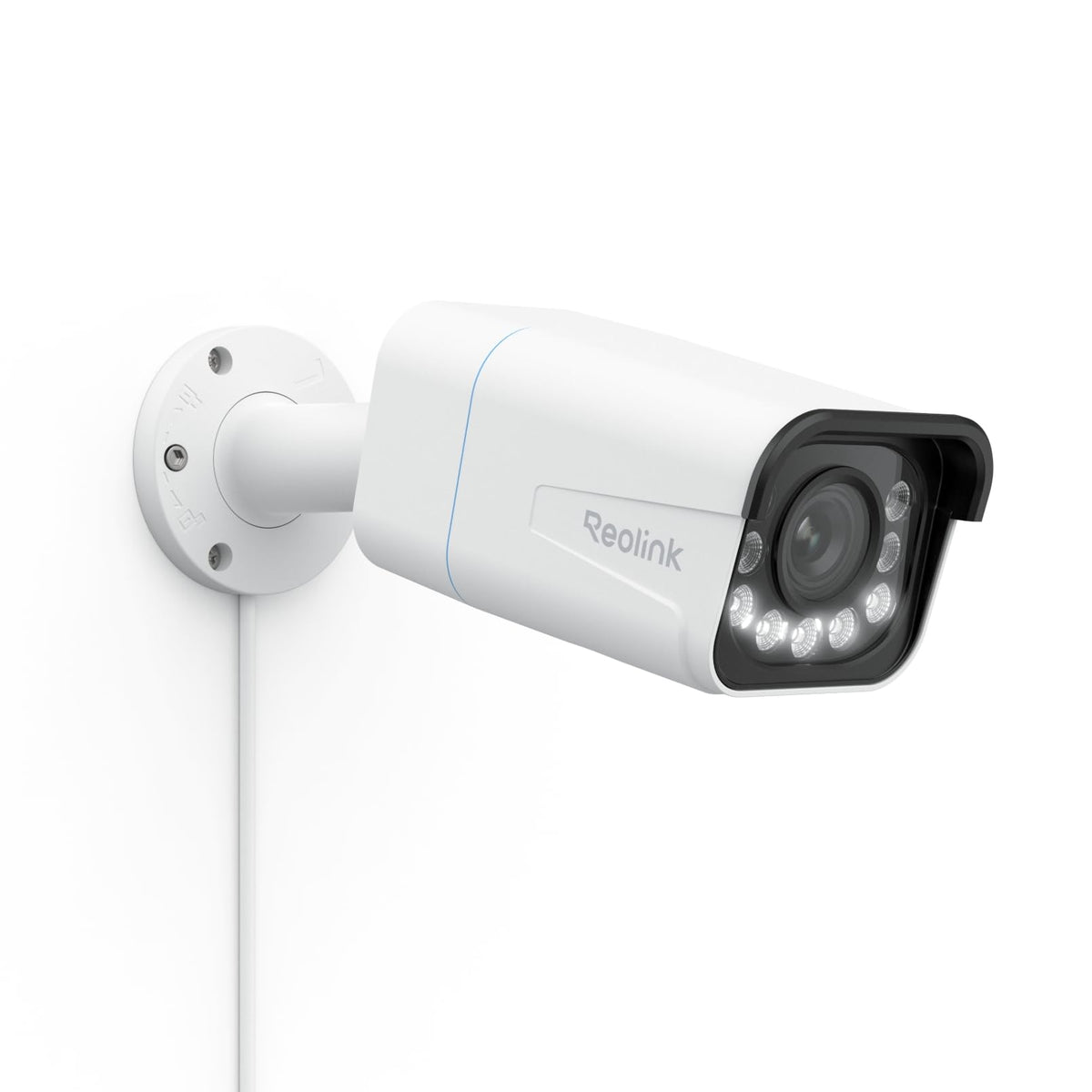 Reolink RLC-811A 4K PoE Überwachungskamera mit 5-fach optischem Zoom, Bullet-Aussenkamera mit Spotlight