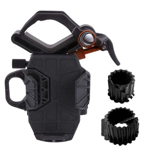 Celestron NexYZ 81055 Universal 3-Achsen Smartphone Adapter Schwarz. Schwarzer Adapter. Verbindet Smartphones mit Okularen.