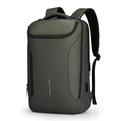 MARK RYDEN Laptop Rucksack 17.3 Zoll, wasserabweisend, USB-Anschluss – mit Tragegriff und Laptopfach