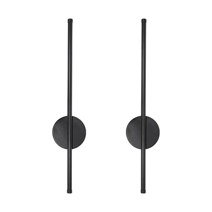 Ketom LED Wandleuchte Innen 2er-Set mit Fernbedienung, schwarz