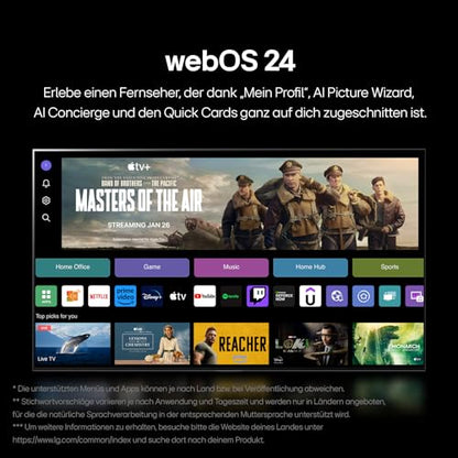 LG 65NANO81T6A NanoCell 4K Fernseher 65 Zoll (2024)